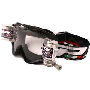 Progrip Goggle with XL Roll off system, ADULT, CARBON