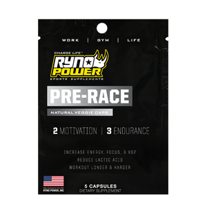 Ryno Power Pre-Race Packs (Two Motivation, Three Endurance)
