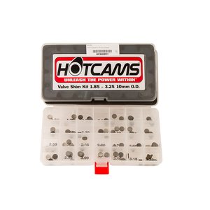 Hot Cams Shims kit 1,85mm-3,25mm, total 84 pcs., 10mm