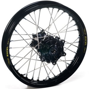 Haan Wheels Complete Wheel, 1,40, 19", FRONT, BLACK, KTM 04-11 85 SX