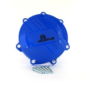 Holeshot Clutch Cover , BLUE, Yamaha 15-16 WR250F, 14-18 YZ250F