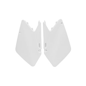 Rtech Side Panels, WHITE, Suzuki 01-10 RM250, 01-10 RM125