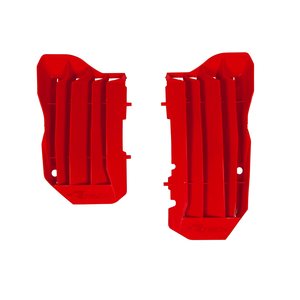 Rtech Oversized Radiator Louvres, RED, Honda 17-20 CRF450R, 18-19 CRF450RX, 17 CRF-RX 450