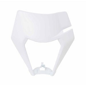 Rtech Headlight Replacement Mask, WHITE, KTM 20 450 EXC-F, 20 250 EXC TPI/250 EXC-F, 20 350 EXC-F/150 EXC TPI/300 EXC TPI/500 EXC-F