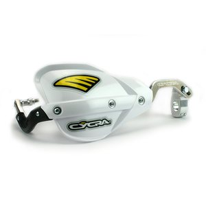 Cycra Probend Racer Pack: CRM with 7/8 Clamps, WHITE