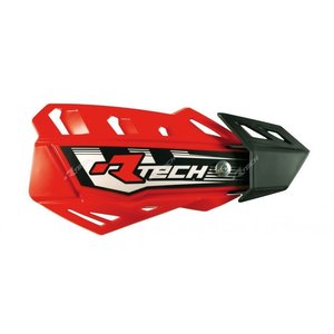 Rtech Handguard FLX, incl universal mounting bracket, RED