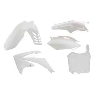 Rtech Plastic Kit, WHITE, Honda 09-10 CRF450R, 10 CRF250R