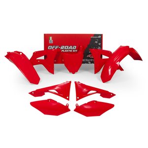 Rtech Plastic Kit, RED, Honda 17-18 CRF450R, 18 CRF250R