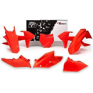 Rtech Plastic Kit, ORANGE, KTM 16-18 450 SX-F, 17-18 250 SX, 16-18 250 SX-F, 16-18 350 SX-F, 16-18 125 SX/150 SX