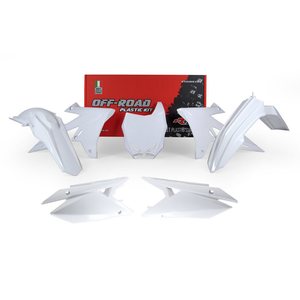 Rtech Plastic Kit, WHITE, Suzuki 18-20 RM-Z450, 19-20 RM-Z250