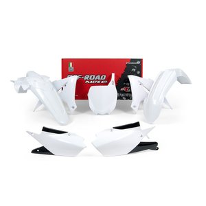 Rtech Plastic Kit, WHITE, Yamaha 18-20 YZ450F, 19-20 YZ250F