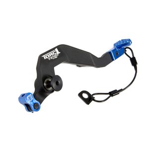 Torc1 Motion Brake Pedal, BLACK BLUE, Yamaha 05-09 YZ450F, 99-20 YZ250, 05-09 YZ250F, 99-20 YZ125