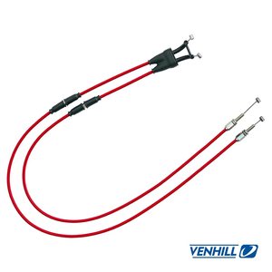 Venhill Throttle Wire, RED, Honda 16 CRF450R, 16-17 CRF250R
