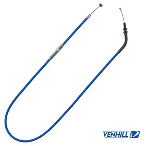 Venhill Throttle Wire, BLUE, Yamaha 07-20 YZ125