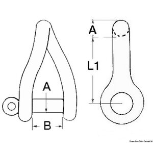 Osculati S.S sakkeli 5mm