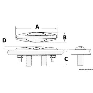 Osculati Knaapi 217x203mm