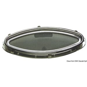 Osculati Elliptic S.S hatch 460x200 mm