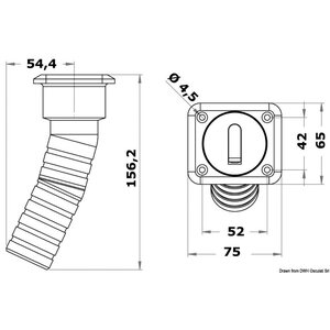 Osculati Kansiruuvike Ø38mm Diesel