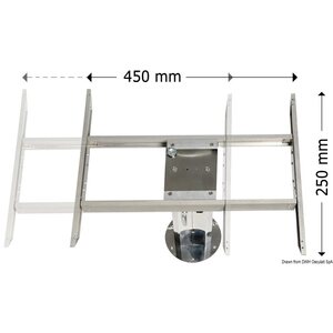 Osculati Bi-directional shifter for table legs
