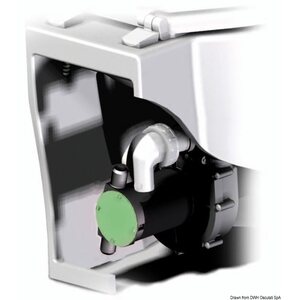 Osculati Käymälä Poreclain 12V matala