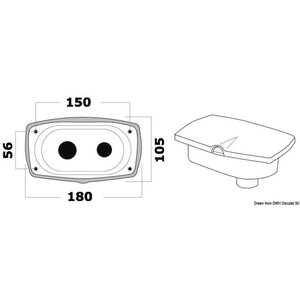 Osculati New Edge Suihkuboxi 4m kromi