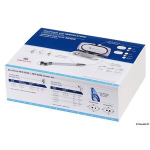 Osculati Showerbox with 2,5m hose Chromed