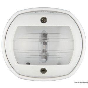 Osculati Kulkuvalo LED Compact 12 valkoinen - valkoinen 135° perävalo