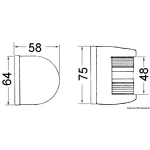 Osculati Kulkuvalo Utility 85 RST - vihreä