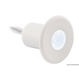 Osculati Courtesy light w/single white LED