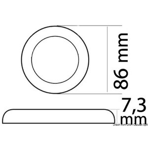 Osculati PROCION led Valo nickel katk.