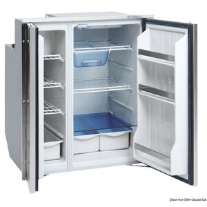 Osculati fridge Isotherm CR200 SS