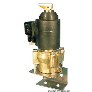 Osculati Fuel solenoid valve 600l/h 12V