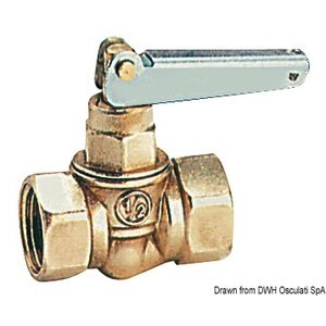 Osculati fuel valve brass 1/2"