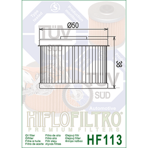HiFlo öljynsuodatin HF113