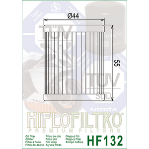 HiFlo öljynsuodatin HF132