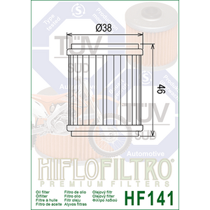 HiFlo öljynsuodatin HF141