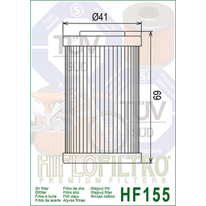 HiFlo öljynsuodatin HF155