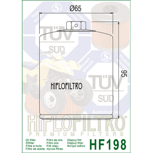 HiFlo öljynsuodatin HF198