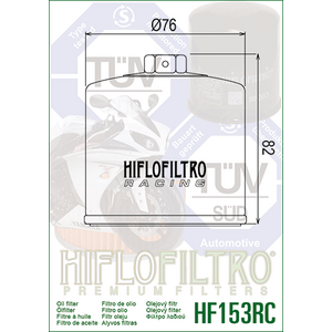 HiFlo öljynsuodatin HF153RC (Racing 17mm)