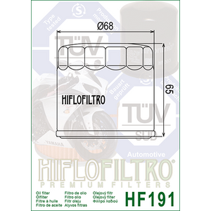 HiFlo öljynsuodatin HF191