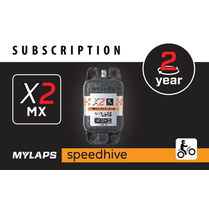 Mylaps käyttöaikatilaus -kortti X2 Motocross / Snowcross transponderille