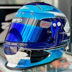 Zamp RZ 44CE FIA 8859-2015 Carbon/keltainen