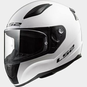 LS2 Helmet FF353J SOLID white L