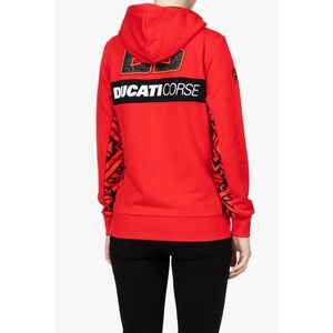 VR46 63 DUCATI BAGNAIA WOMAN HOODIE
