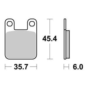 SBS Brakepads Ceramic (559HF)