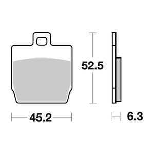 SBS Brakepads Ceramic (731HF)