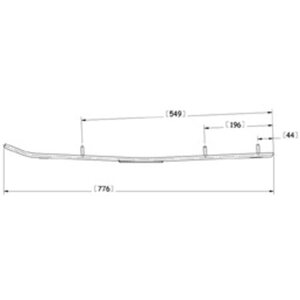 Sno-X Ripper Four Ohjari pari 4" Kovametalli