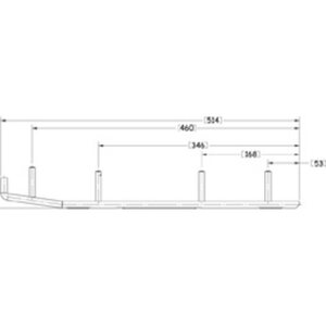 Sno-X Ripper Four Ohjari pari 4" Kovametalli