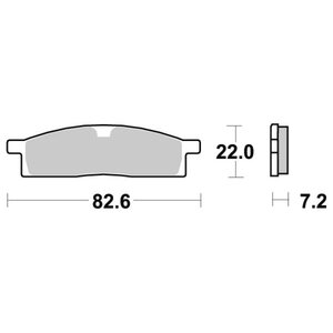 SBS Jarrupalat Racing Sintered