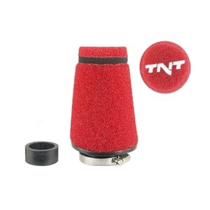 TNT-tuning Ilmansuodatin, Seed, Punainen, Kiinitys Ø 28/35mm, Suora